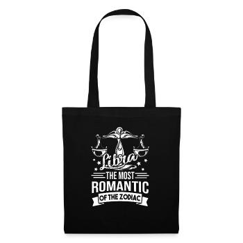 Libra Libra The Most Romantic Of The Zodiac - Tote Bag - black - Front