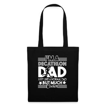 Decathlon Decathlon Dad Is Cooler - Tote Bag - black - Front