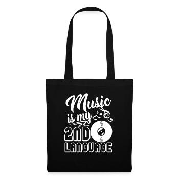 Music Teacher Music Teacher Language - Tote Bag - black - Front