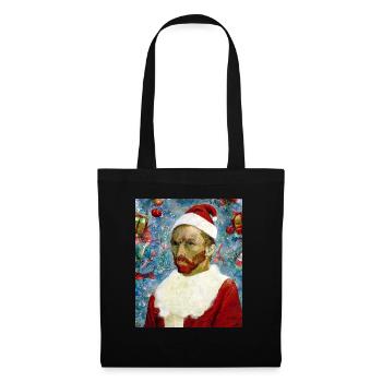 Weihnachtsmann, Van Gogh Père Noël, Van Gogh - Sac en tissu - noir - Devant
