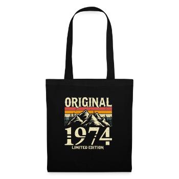 Original 1974 Vintage Vintage Birthday Gift - Tote Bag - black - Front