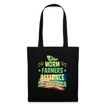 Worm Farmers Alliance of America - Tote Bag - black - Front