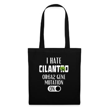 I HATE CILANTRO GENE MUTATION ON - Tote Bag - black - Front