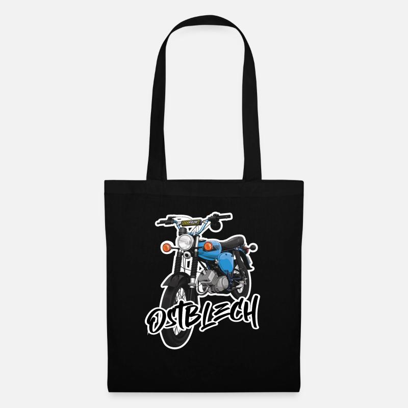 S51 (hellblau) // Illustration - Stoffbeutel - Schwarz