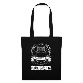 Powered by KOMBUCHA - Tote Bag - black - Front