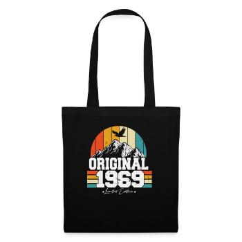 Original 1969 Vintage Rétro Cadeau d’anniversaire - Sac en tissu - noir - Devant