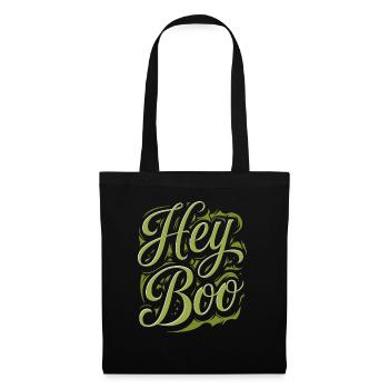 Hey Boo - Sac en tissu - noir - Devant