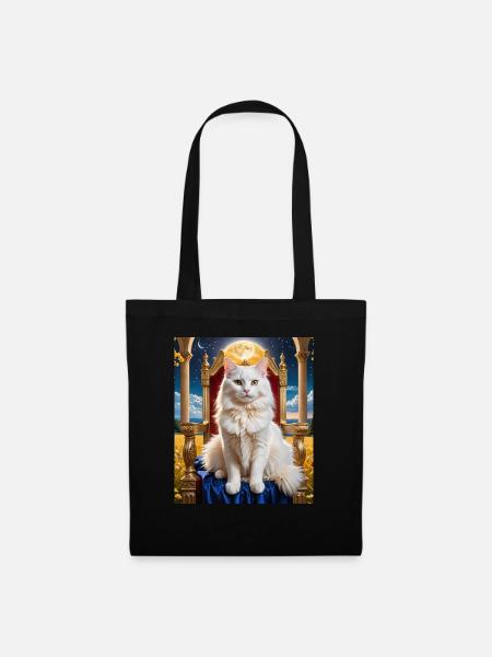 Cat - Stoffbeutel - Schwarz
