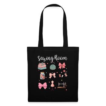 Sewing Room – Creative Sewing and Needlework - Tote Bag - black - Front