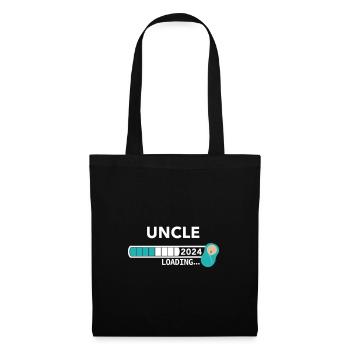I'm going to be an uncle in 2024/ Uncle-to-be in 2024 - Tote Bag - black - Front