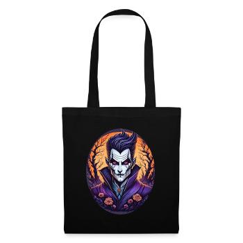 Gruseliges Halloween-partykostüm Vampir - Tote Bag - black - Front