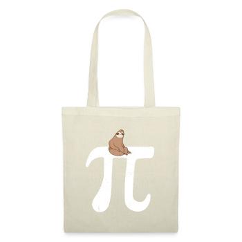 Math Paresseux Pi - Sac en tissu - nature - Devant