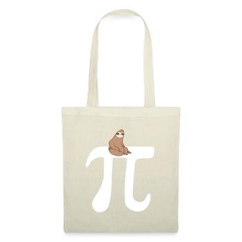 Math Paresseux Pi - Sac en tissu - nature - Devant