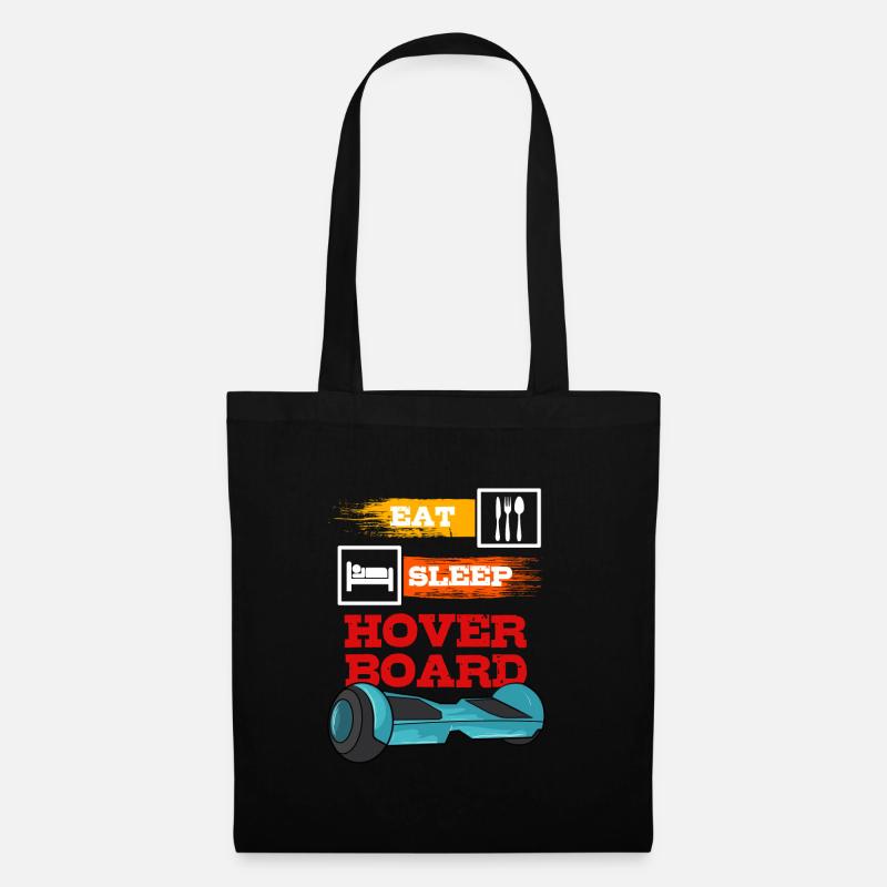 Hoverboard Boy Gift, Eat, Sleep - Tote Bag - black