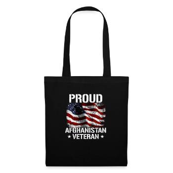 Veteran in afghanistanischer Krieg afghanistaner V - Stoffbeutel - Schwarz - Vorne