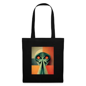 Alinen bauhaus Vintage Style v 01 - Stoffbeutel - Schwarz - Vorne