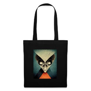Alinen bauhaus Vintage Style v 09 - Stoffbeutel - Schwarz - Vorne