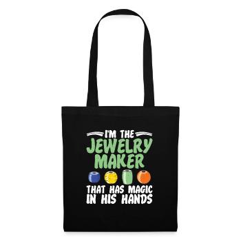 I am a jewelry manufacturer expert - Tote Bag - black - Front