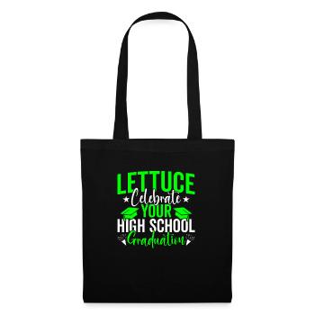 High School Boys Girl He Her Graduate Family - Tote Bag - black - Front