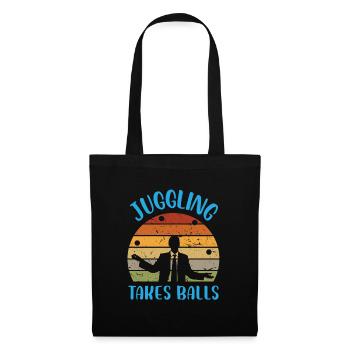 Juggling Takes Balls - Tote Bag - black - Front