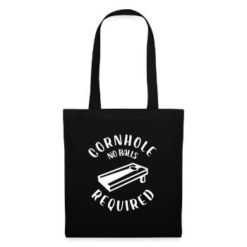 Cornhole No Balls Required - Tote Bag - black - Front