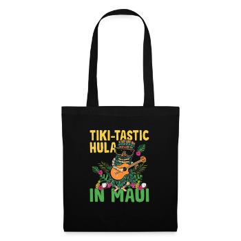 Tiki Tactic Hula On Maui Tiki Hawaiian Luau - Tote Bag - black - Front