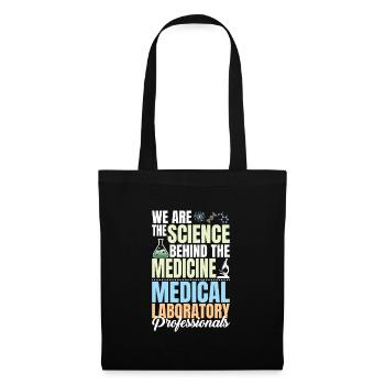 Medical Laboratory Professionals Lab Tech Lab Week - Stoffbeutel - Schwarz - Vorne