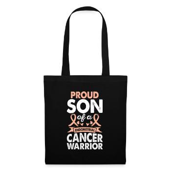 Son of Endometrial Cancer Warrior Consciousness - Tote Bag - black - Front