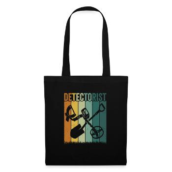 Detectorist Metal Detector Metal Detection - Tote Bag - black - Front