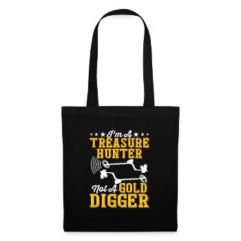 Metal Detector Treasure Hunter Metal Detecting - Tote Bag - black - Front