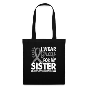 Wear gray for the month of enlightenment about - Tote Bag - black - Front
