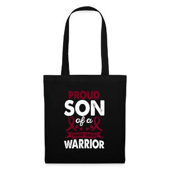 Son of Laryngeal Cancer Warrior Consciousness - Tote Bag - black - Front