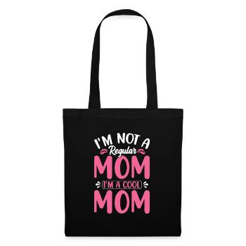 Je ne suis pas une mère normale, je suis une maman cool - Sac en tissu - noir - Devant