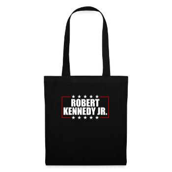 Robert Kennedy Jr. f�r Pr�sident '24 RFK Jr. 2024 - Stoffbeutel - Schwarz - Vorne