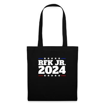 Robert Kennedy Jr. f�r Pr�sident '24 RFK Jr. 2024 - Stoffbeutel - Schwarz - Vorne