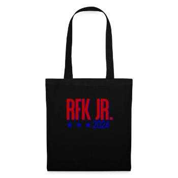 Robert Kennedy Jr. f�r Pr�sident '24 RFK Jr. 2024 - Stoffbeutel - Schwarz - Vorne