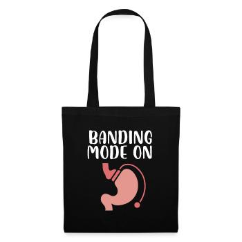 Banding mode on gastric banding - Stoffbeutel - Schwarz - Vorne