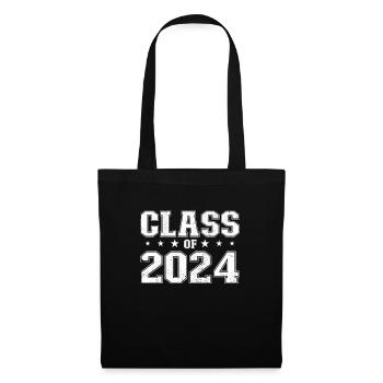 Senior 2024 Promotion 2024 Senior Graduation 202 - Sac en tissu - noir - Devant