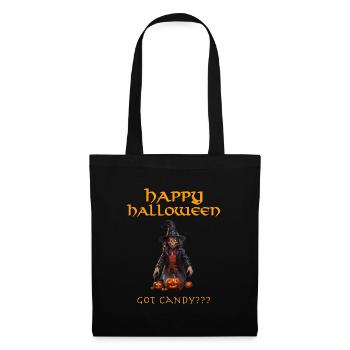 Halloween dämonen kind - Stoffbeutel - Schwarz - Vorne