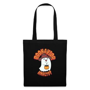 Boohavior Analyst Halloween Behavioral Therapist - Tote Bag - black - Front