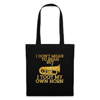 I don't want to brag, but I kill my own - Tote Bag - black - Front