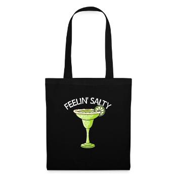 Feelin' Salty Margarita Cinco de Mayo Margarita - Stoffbeutel - Schwarz - Vorne