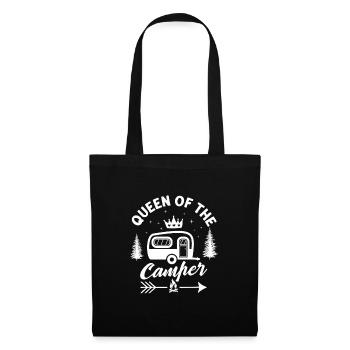 Queen of the Camper - Tote Bag - black - Front