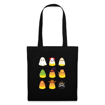 Candy Corn Kostüme Halloween Kinder Candy Corn - Stoffbeutel - Schwarz - Vorne