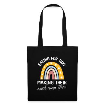 eating for two making their wish come true Design - Tote Bag - black - Front