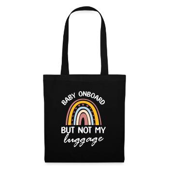 baby onboard but not my luggage Design - Tote Bag - black - Front