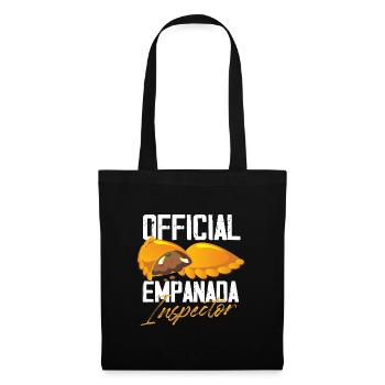 official empanada inspector Design for a empanada - Stoffbeutel - Schwarz - Vorne