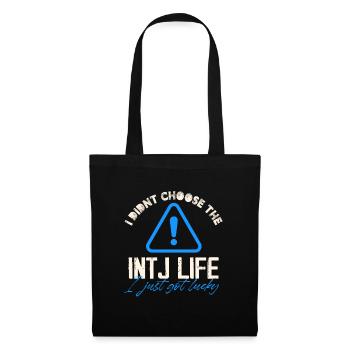 I didn't choose the INTJ life Design - Tote Bag - black - Front