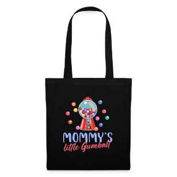 Mommy's Little Gumball Bubblegum Chewing Gum - Stoffbeutel - Schwarz - Vorne