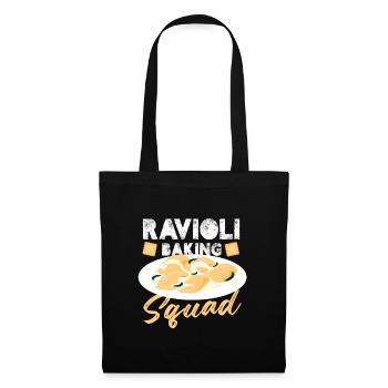 Ravioli Baking Squad Traditional Italian Pasta - Tote Bag - black - Front